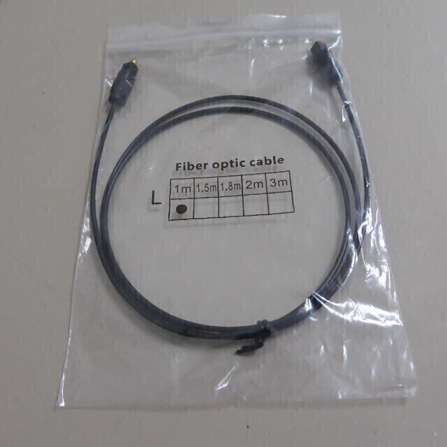 光オーディオケーブル 2.0m 角型 光デジタルケーブル テレビ サウンドバー_5