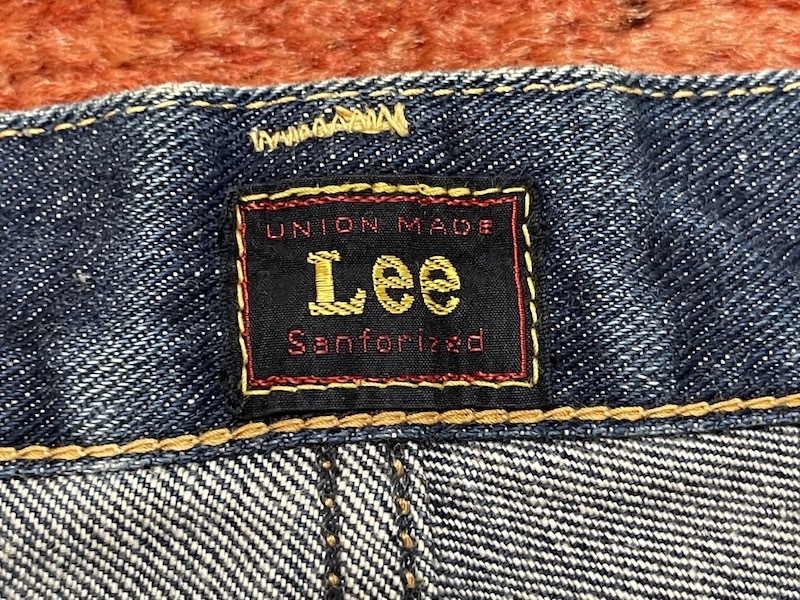 ☆Lee(リー) ”lot.4101 ”片耳セルビッチ付デニム 101Bボタンフライ  