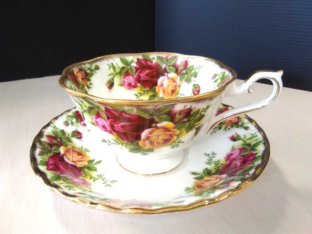 2客セット【ロイヤルアルバート オールドカントリーローズ】カップ