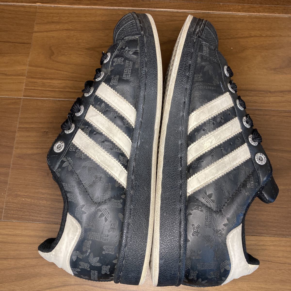 ADIDAS SUPER STAR 35周年記念 ANNYVERSARY ETCHED BLACK 26cm 