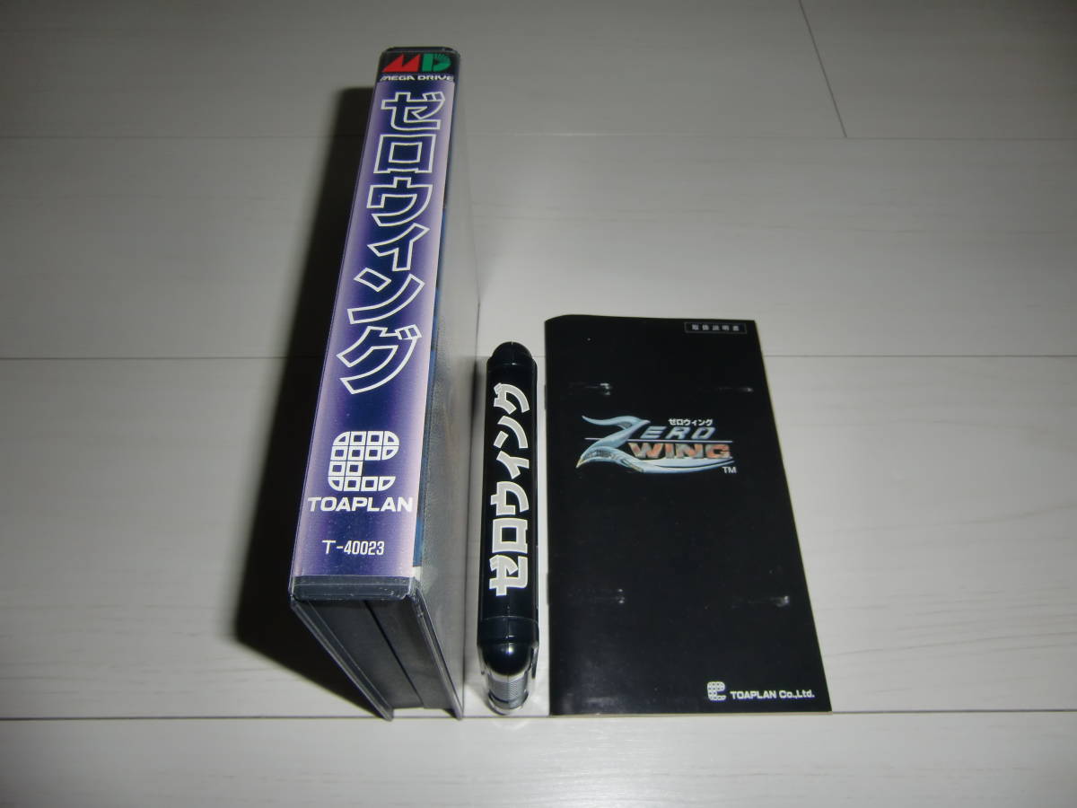 メガドライブ】ゼロウィング SEGA メガドライブ 新品 ゼロウィング