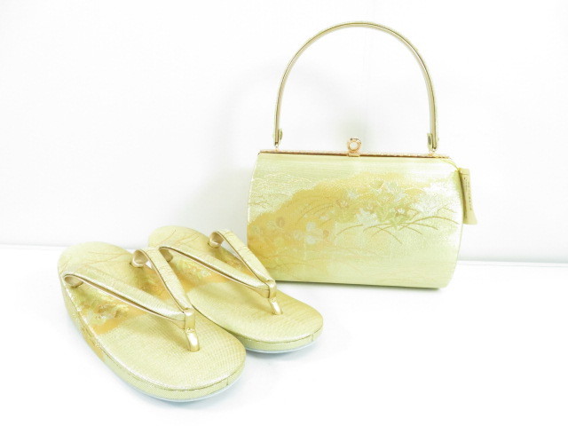 大島紬ハンドバック (ファスナー) ハンドメイド 泥大島紬 × 本革