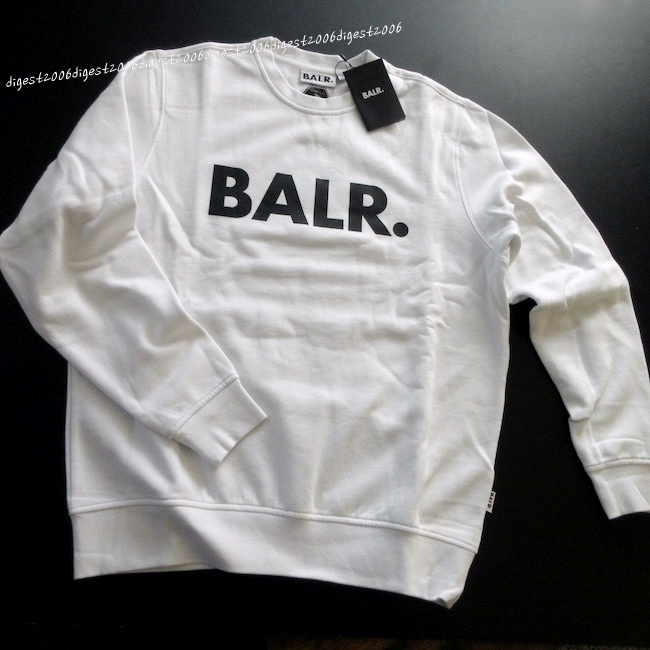 BALR ボーラー / オランダ】新品 デカロゴ スウェット トレーナー 