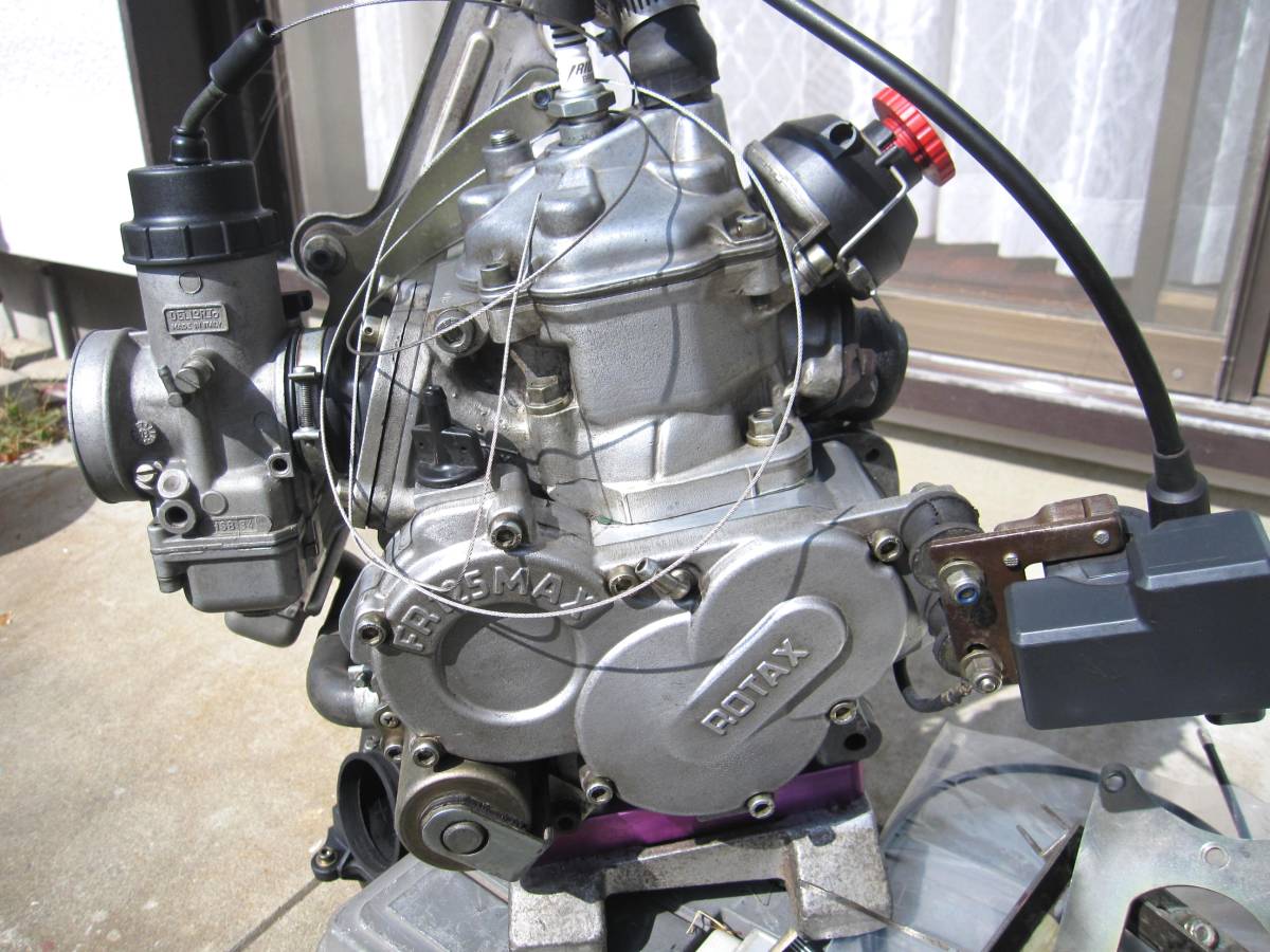 MAX ROTAX - Rotax – 0 FR Evoエンジン入荷組み付け CORSA Yahoo 