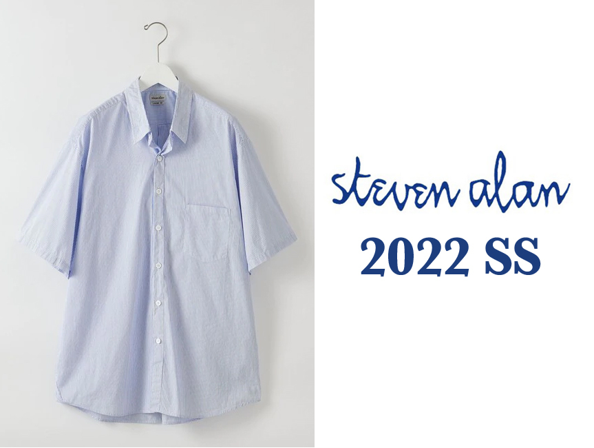 新品40%OFF Steven Alan 半袖シャツ sizeM graphpaper sunspel lemaire 