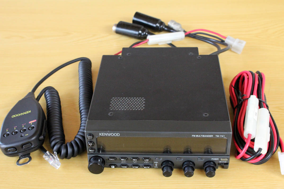 □KENWOOD TM-741S 50/144/430MHz ハイパワー機 美品□