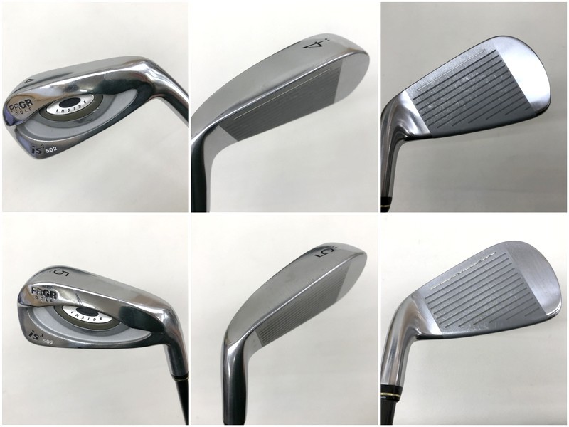 プロギア is3 502 アイアン 訳あり 目視確認のみ IR 4 5 6 7 8 9 PW AW  