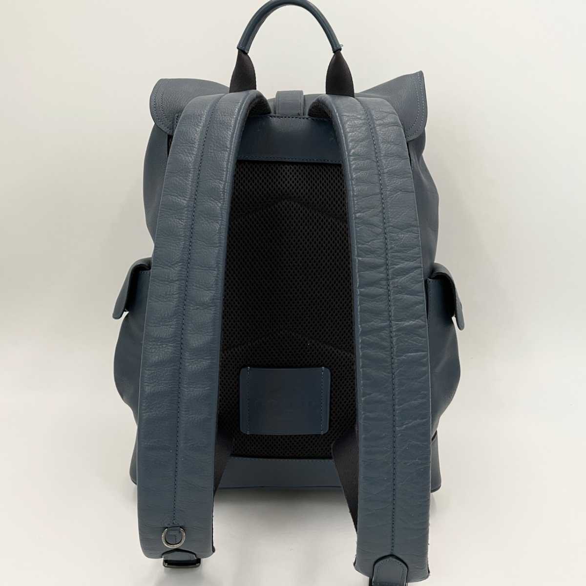 1円〜【定価14.5万円 未使用級】COACH コーチ ハドソン レザー 本革 