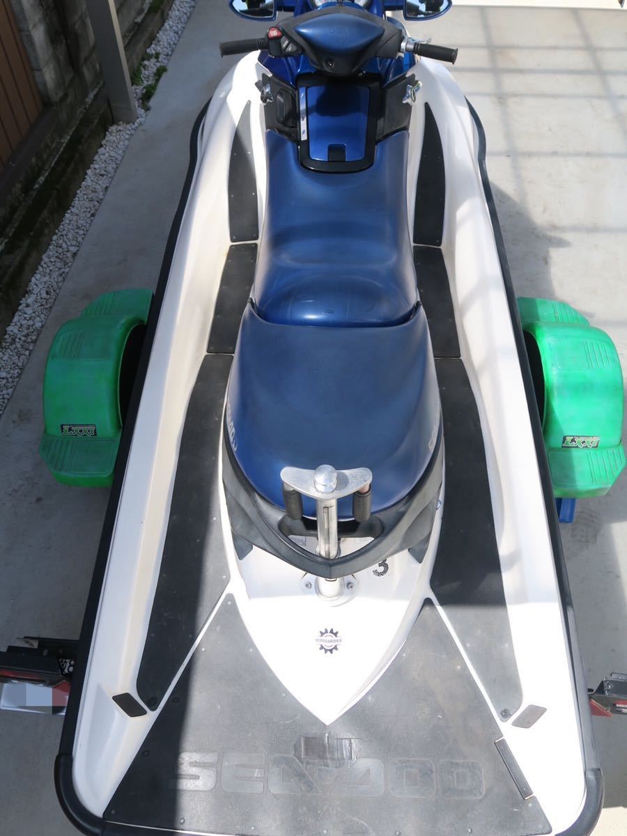 琵琶湖登録艇】シードゥ SEADOO☆GTX-4tec☆ 船舶検査たっぷり 3人乗り 