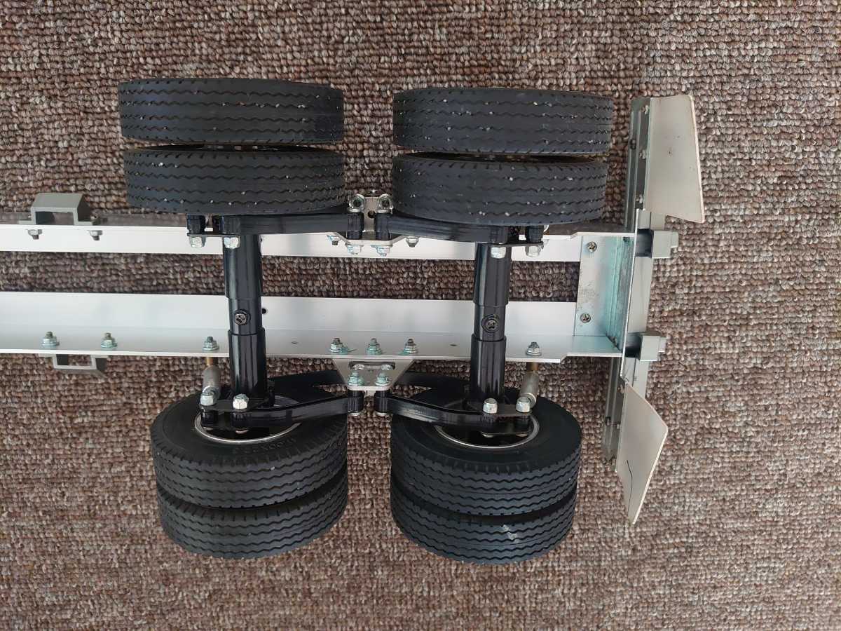 タミヤトレーラー（フラットベッドジャンク） タミヤ1⁄14 フラット