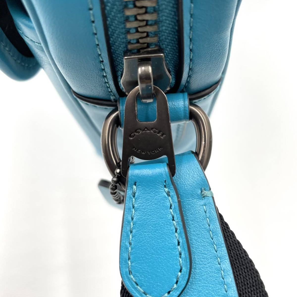1円【稀少 未使用級】COACH コーチ メンズ ショルダーバッグ 肩掛け