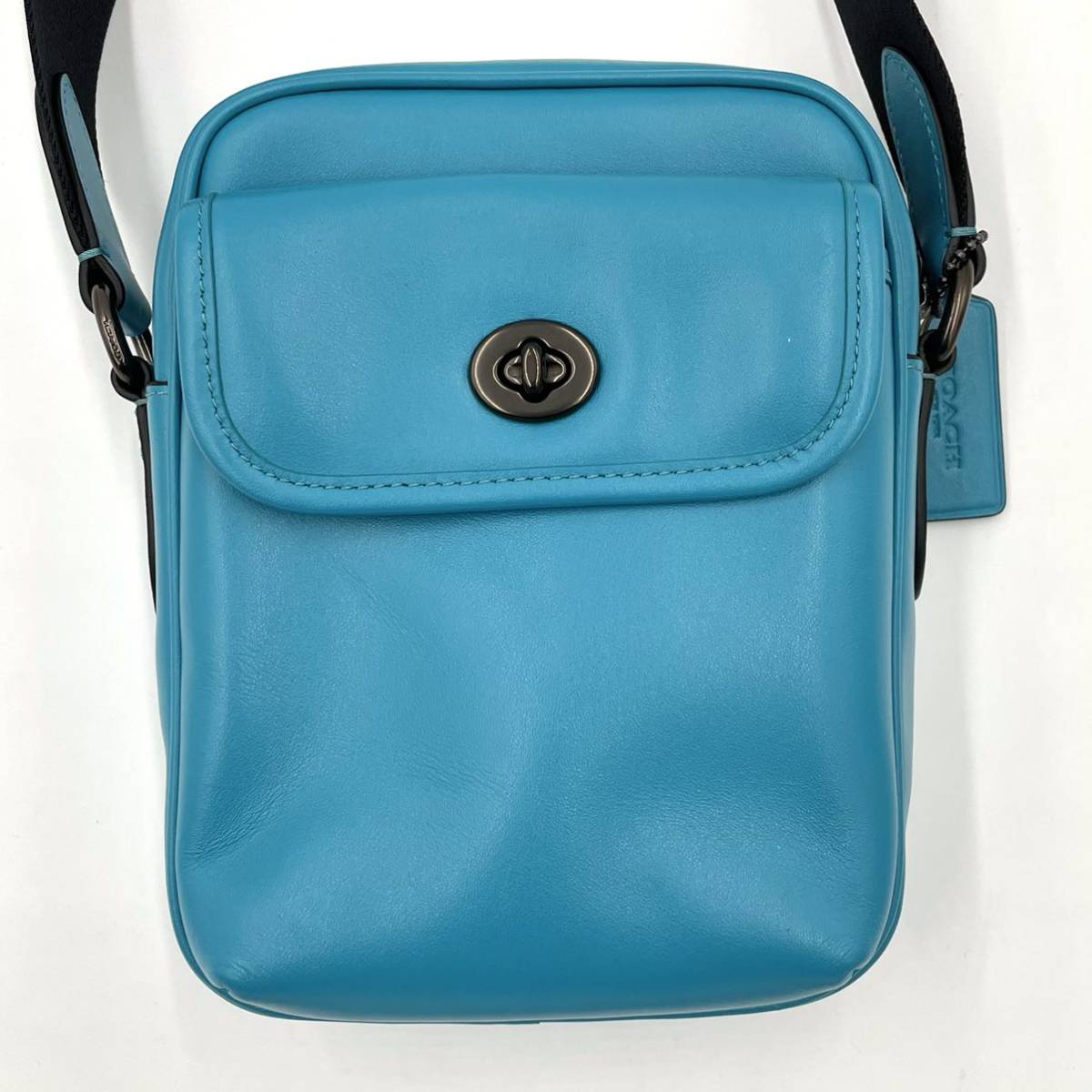 1円【稀少 未使用級】COACH コーチ メンズ ショルダーバッグ 肩掛け