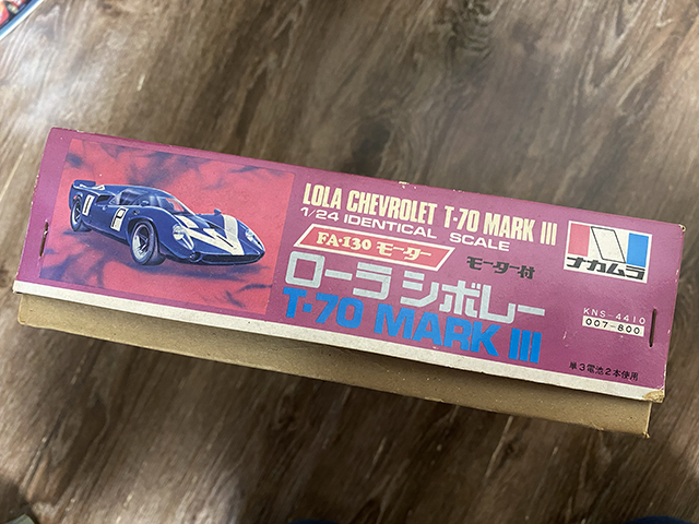 ナカムラ1/24 ローラT70 マーク3 未使用品 T-70 ローラ 1&frasl;24 Mans 0 t70の中古品・新品・未