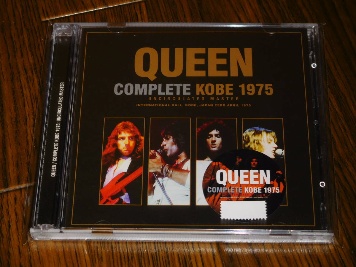 人気SALE，豊富な QUEEN / COMPLETE KOBE 1975: UNCIRCULATED MASTER 初回ナンバリングステッカー付 Wardour Freddie Mercury Brian May(Queen)｜売買されたオークション情報、yahooの商品情報をアーカイブ公開 - オークファン Q