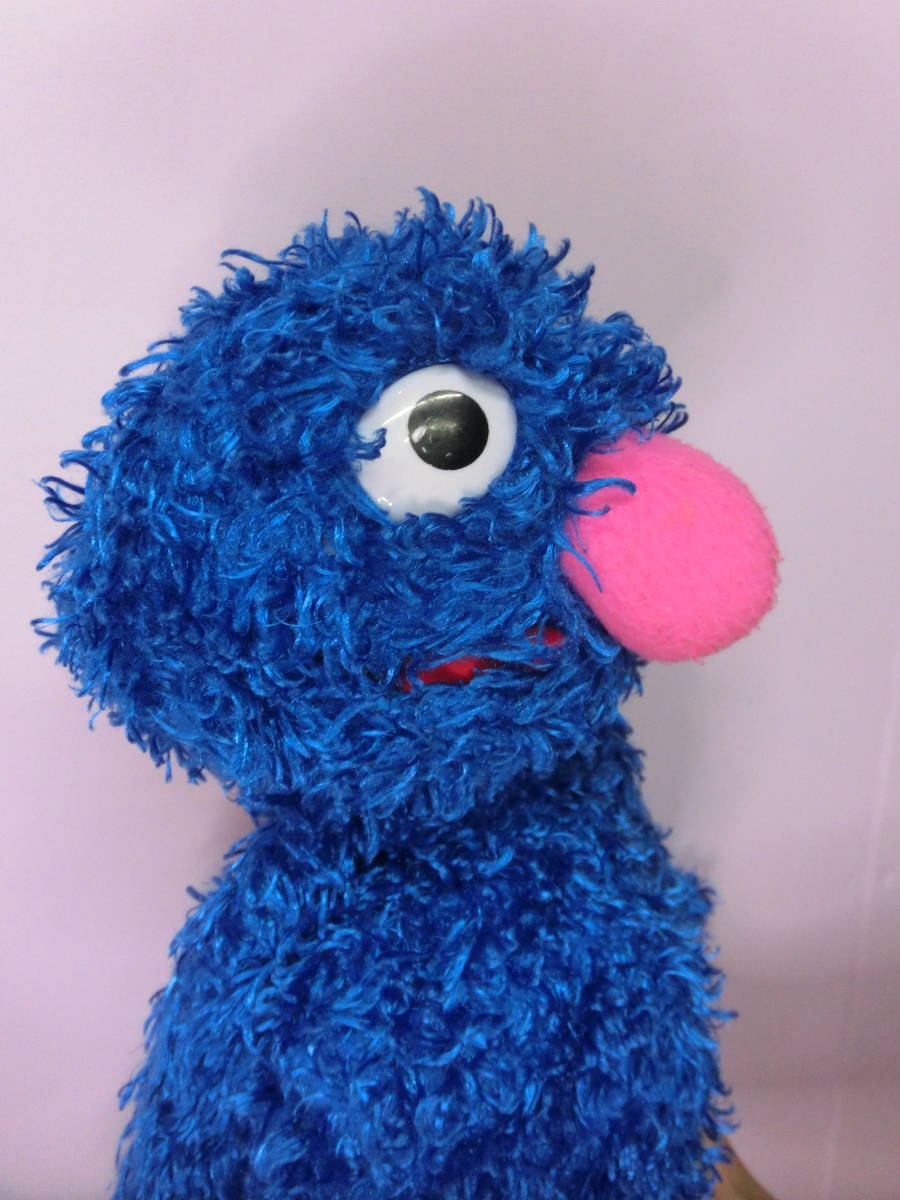 セサミストリート グローバー ビンテージ ハンドパペット手踊り人形 45cmぬいぐるみ Sesame Street Vintage Grover マペット ジムヘンソン セサミストリート 売買されたオークション情報 Yahooの商品情報をアーカイブ公開 オークファン Aucfan Com