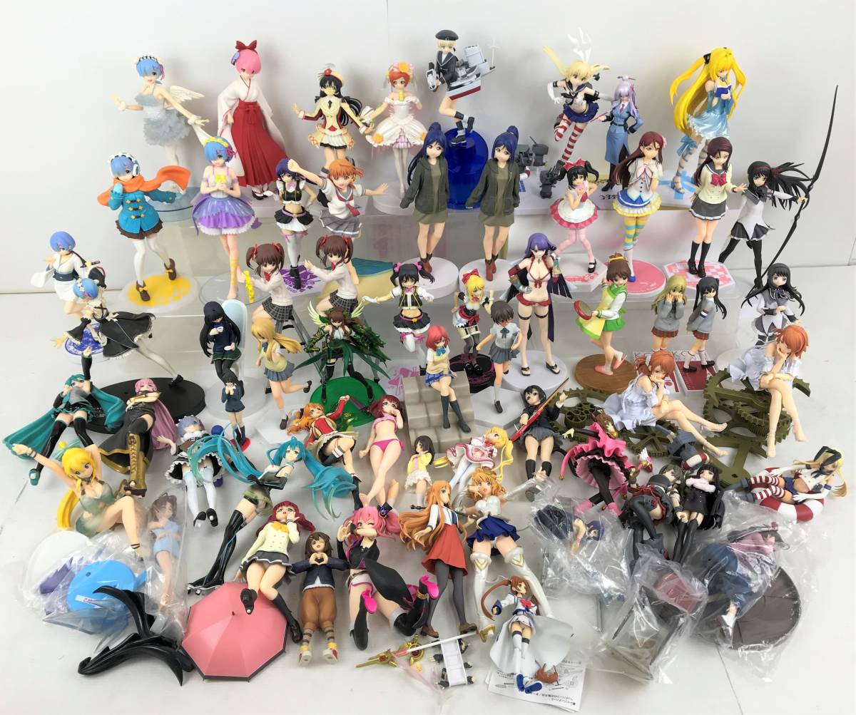 新作登場，爆買い 1909 まとめ売り 美少女系 フィギュア 箱なし 大量セット ラブライブ /リゼロ/艦これ/アイマス/まどマギ/初音ミク 他 ジャンク品(その他)｜売買されたオークション情報、yahooの商品情報をアー その他