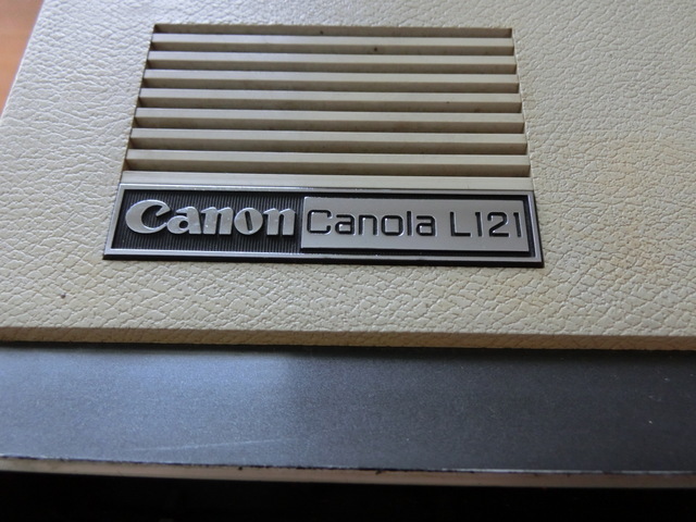 ニキシー管 電卓 Canon Canola L121 キャノン キヤノーラ L121 卓上 