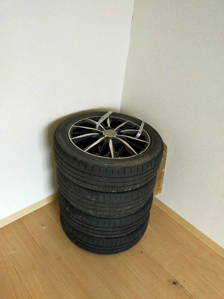 タイヤセット 軽自動車　エブリーワゴン　15インチ165/55/15　スタイリッシュなアルミホイールをご利用される方に