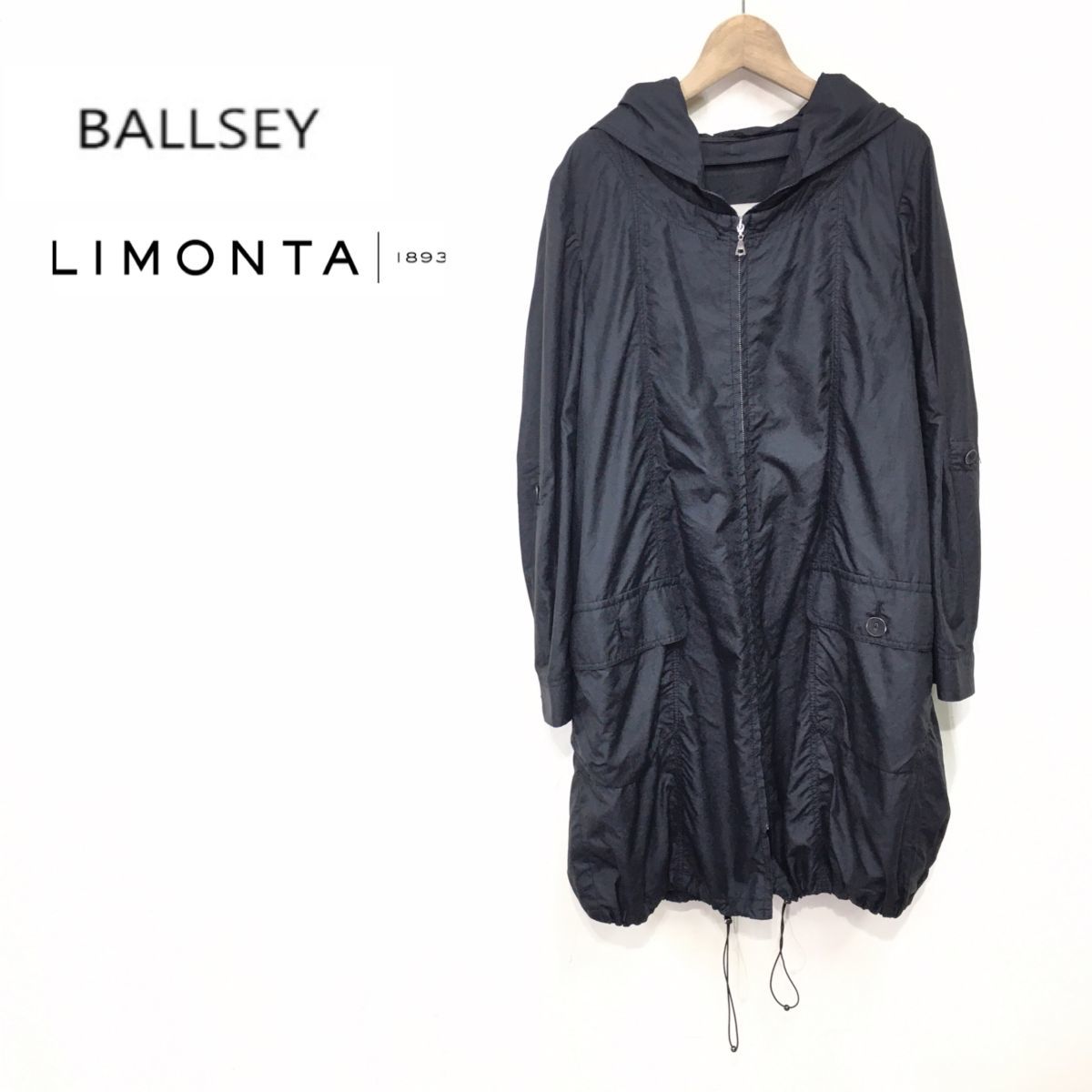 A1573-K◇日本製 BALLSEY×LIMONTA ボールジー×リモンタ ナイロンコート 