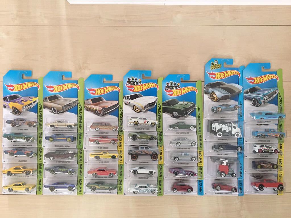 ホットウィール Hot Wheels 35台セット シェベル チャージャー デーモン クーガー スーパービー ノバ ロードランナー スチュードベイカー他_1