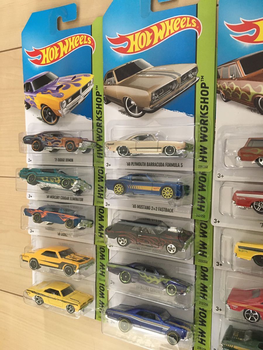 ホットウィール Hot Wheels 35台セット シェベル チャージャー デーモン クーガー スーパービー ノバ ロードランナー スチュードベイカー他_6