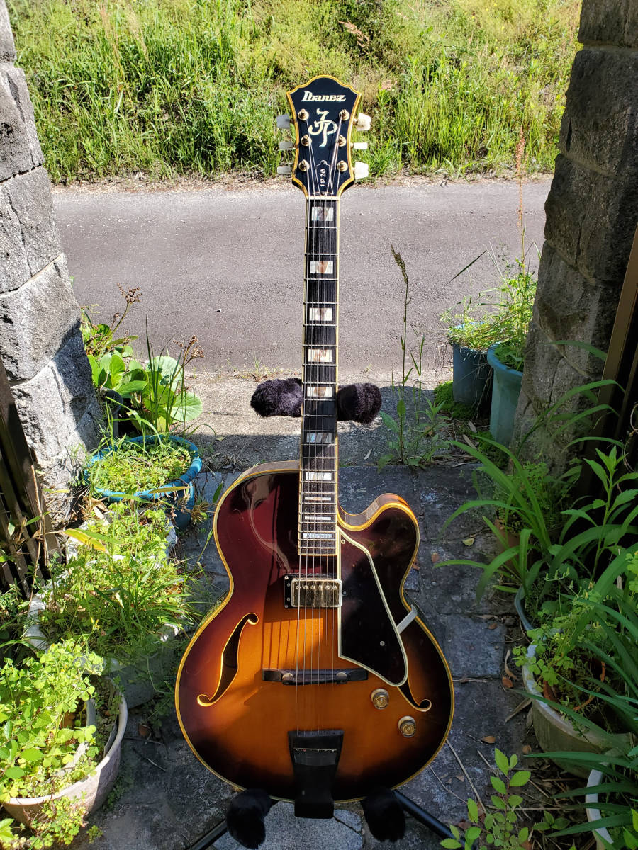 フルアコ Ibanez JP-20 たぶん前期 Fujigen製 おそらく1980年製 サン