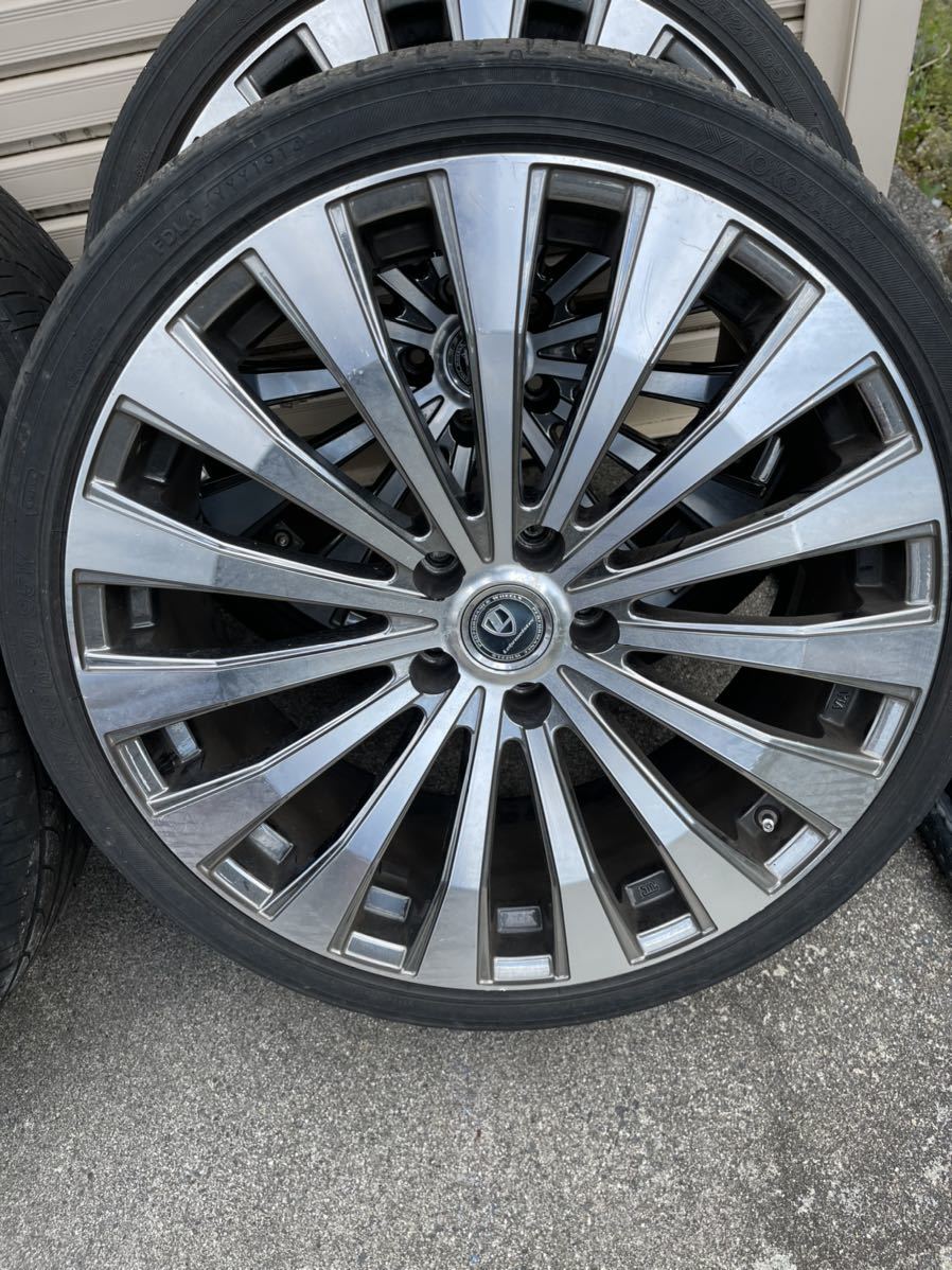 アルファード ヴェルファイアなどに 20インチ 4本セット 245/35R20 8.5
