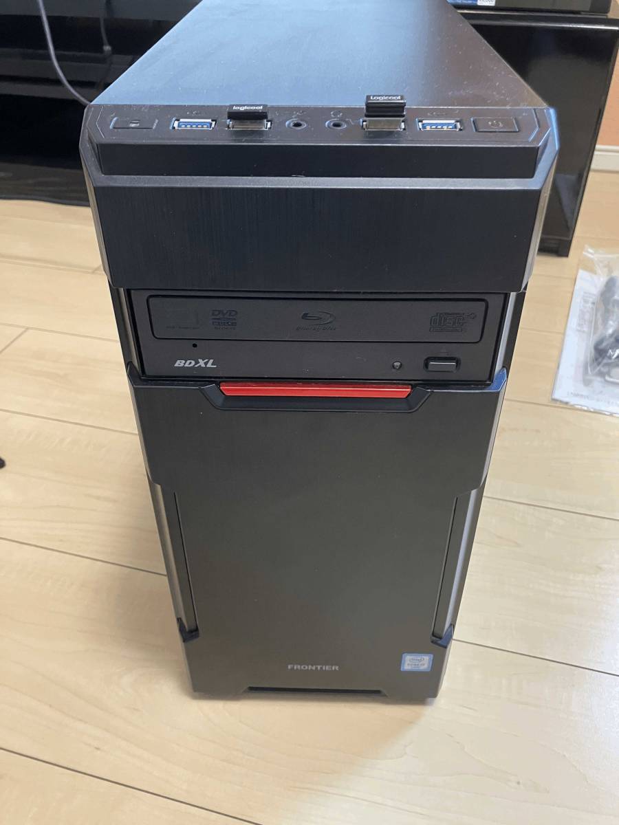 ゲーミングPC Core i7 6700K 16GB SSD 275GB + 120GB GTX 1060 6GB 