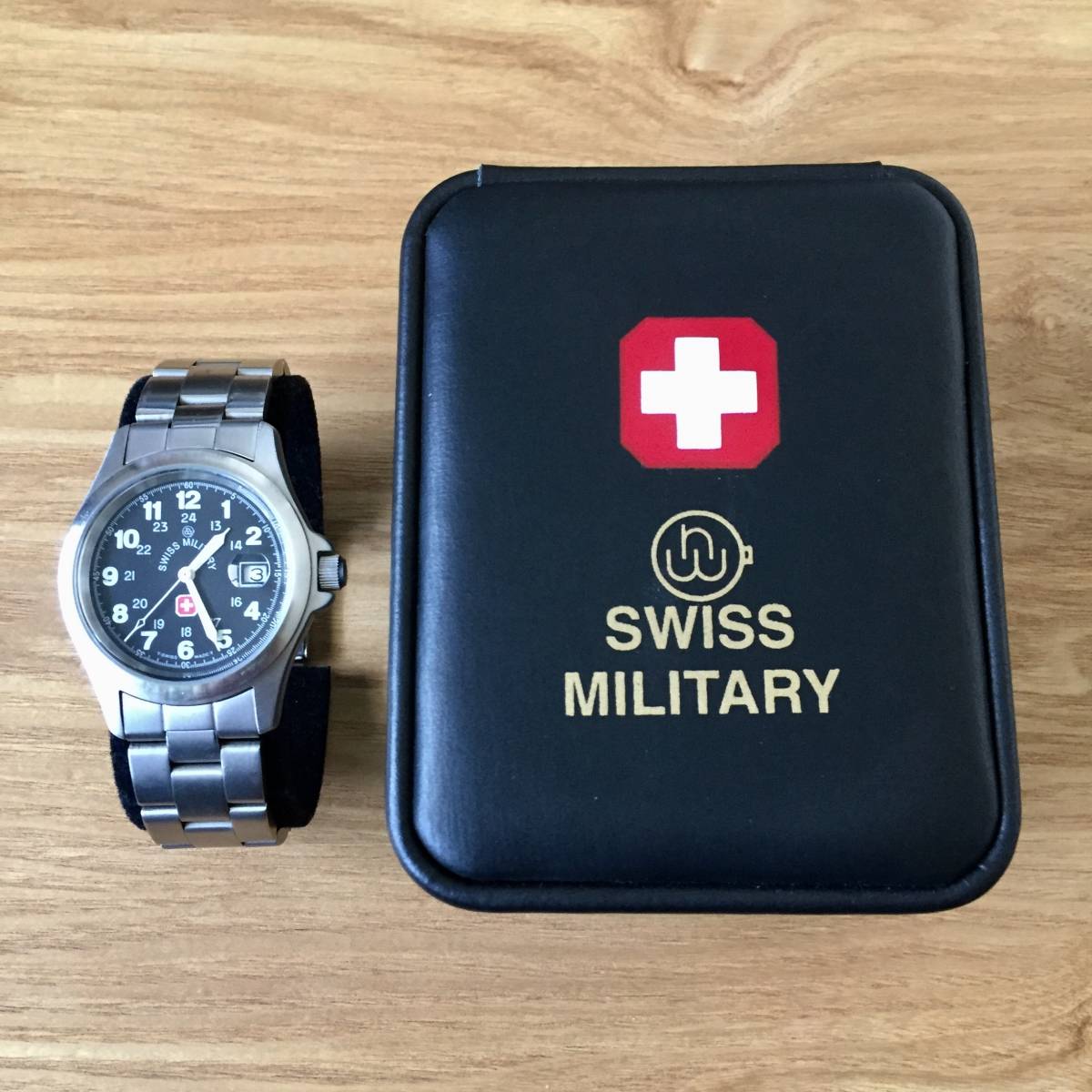 良品 SWISS MILITARY スイスミリタリー Military Watch ミリタリー 