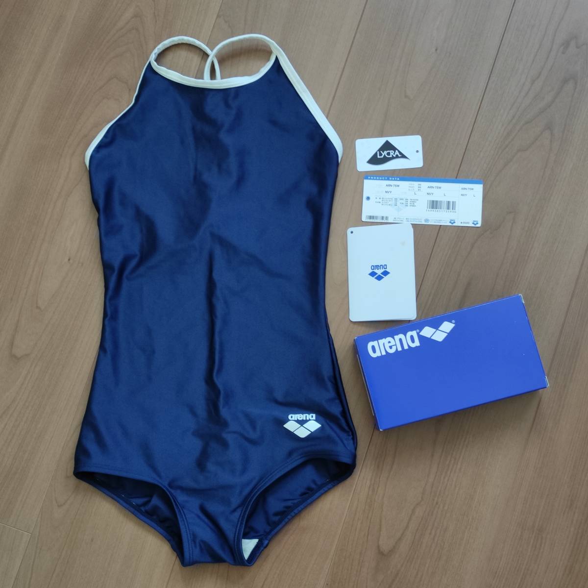 競泳水着 アリーナ arena ARN-75W L ARN-75W アリーナ arena 美品