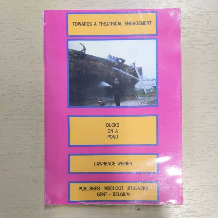 DUCKS ON A POND ローレンス・ウェイナー 【公式通販】