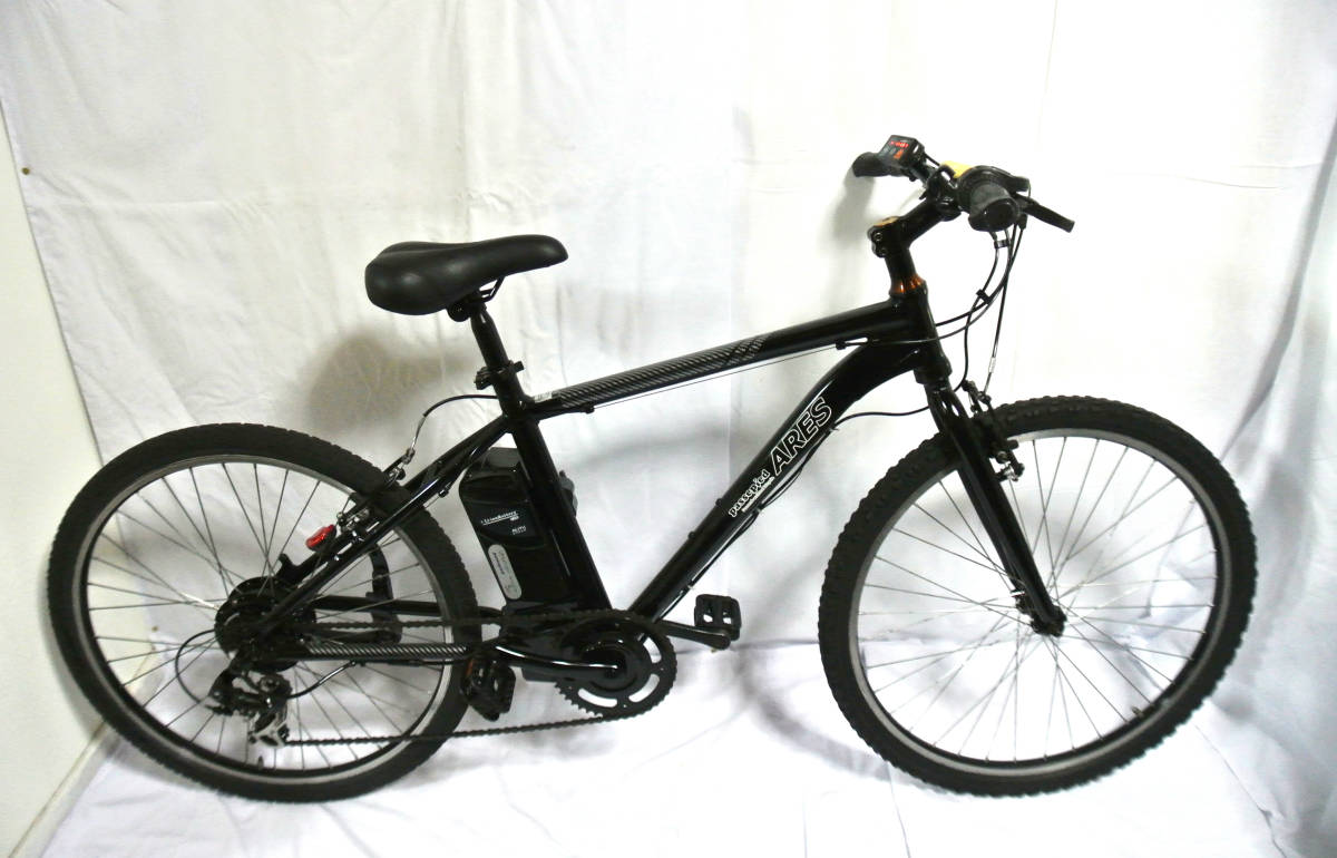 5-011 ☆ 【ARES】 ※ passepied 電動自転車 5Ah 6速 26インチ 黒色 