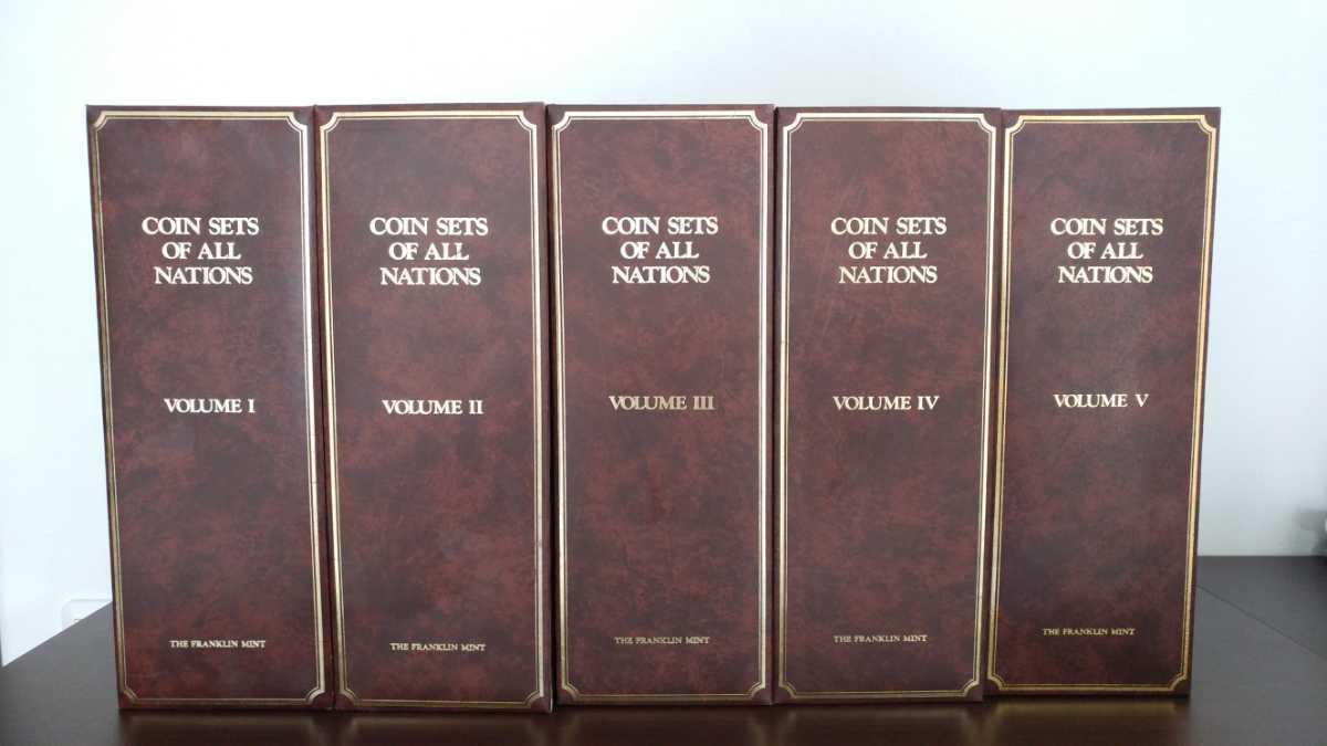 FRANKLIN MINT フランクリンミント COIN SETS OF ALL NATIONS 世界の
