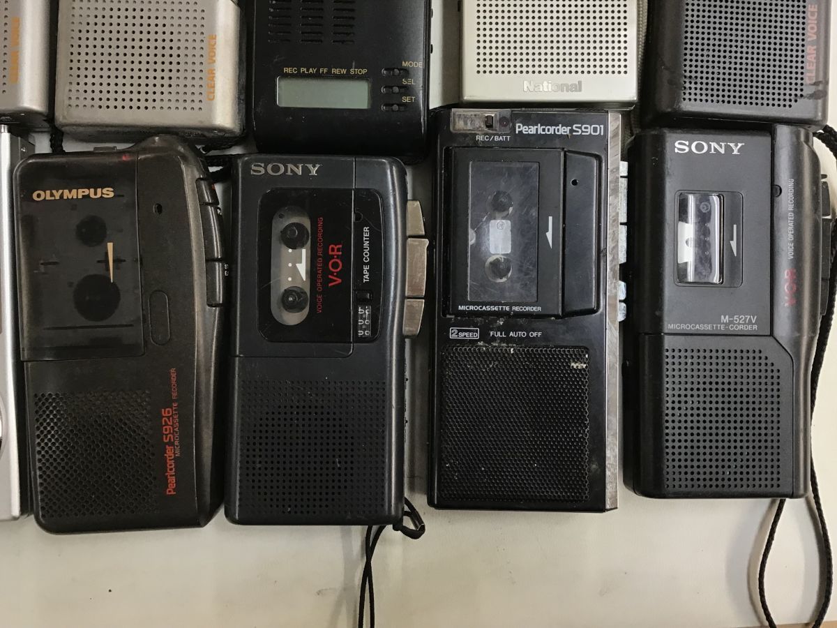 SONY M-527V National RN-Z04 ソニー 他 マイクロ カセットレコーダー