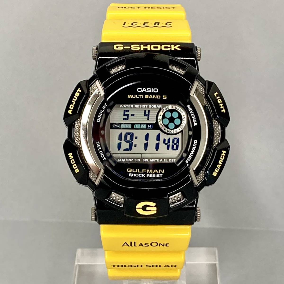 極美品 G-SHOCK GW-9102K-1JR GULFMANガルフマン イルクジ タフ 