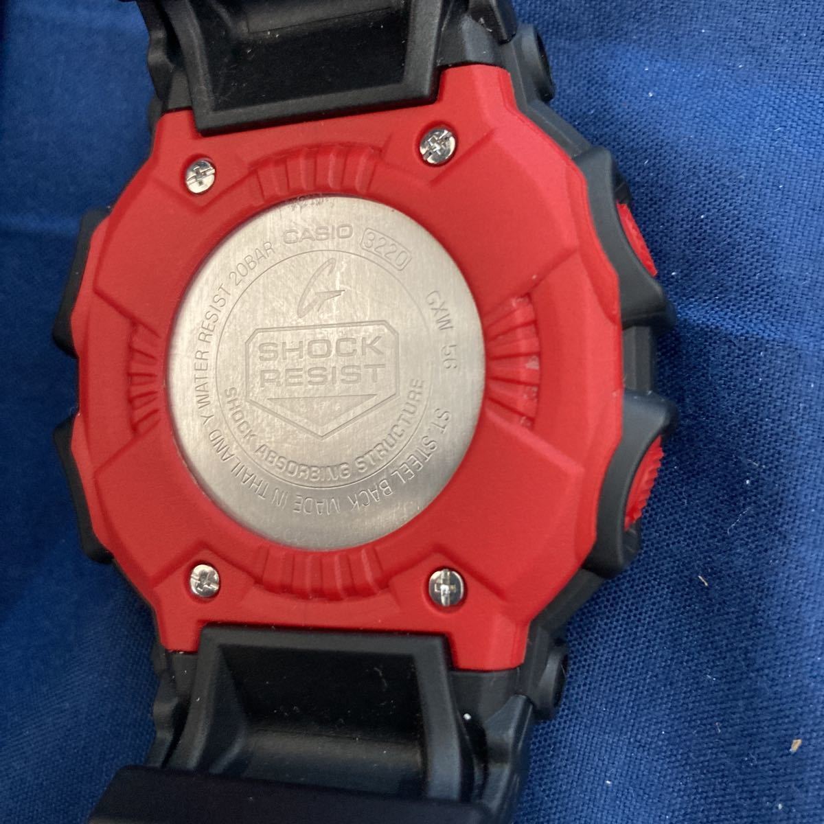 CASIO G-SHOCK GXW56BB 電波ソーラー オールブラック G-SHOCK 2年