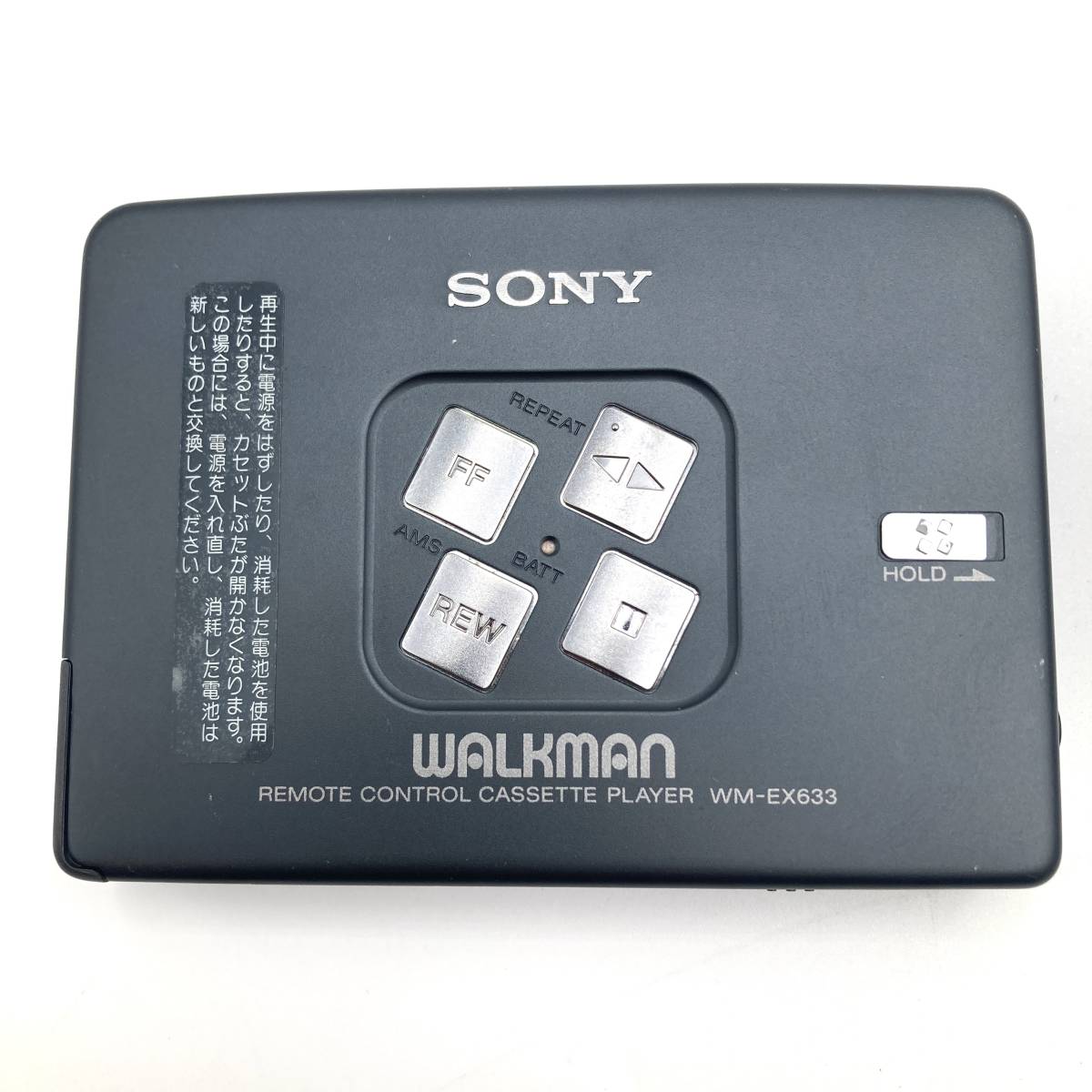 SONY ソニー カセットウォークマン WM-EX633 ジャンク品｜Yahoo