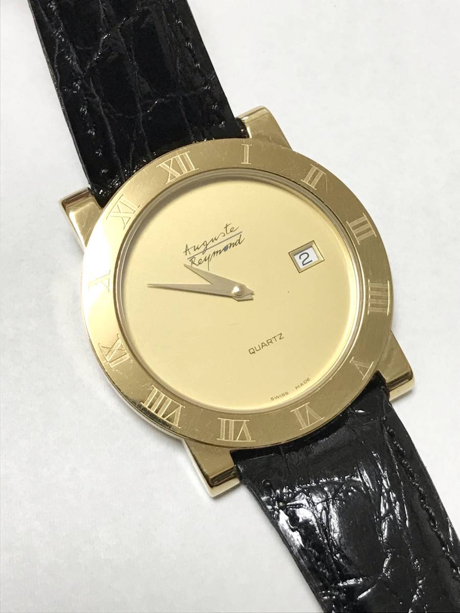1円～ 希少品！オーガストレイモンド 422559 Auguste Reymond クォーツ 