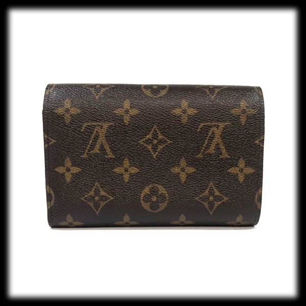 LOUIS VUITTON モノグラム 新品 ヴィトン ジュリエット 【ヴィトン】 LOIUS VUITTON モノグラム ポルトフォイユ アレクサンドラ 三つ折り財布 M60047