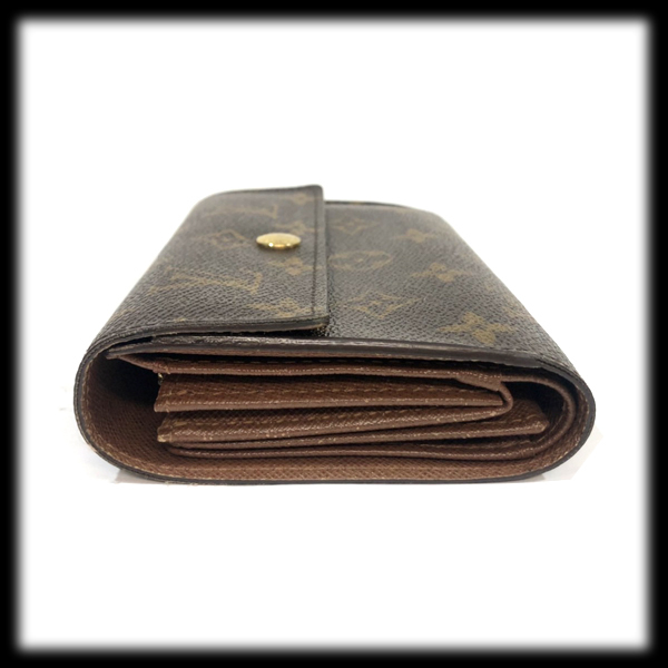 LOUIS VUITTON モノグラム 新品 ヴィトン ジュリエット 【ヴィトン】 LOIUS VUITTON モノグラム ポルトフォイユ アレクサンドラ 三つ折り財布 M60047