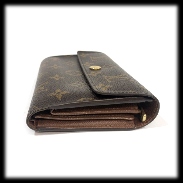 LOUIS VUITTON モノグラム 新品 ヴィトン ジュリエット 【ヴィトン】 LOIUS VUITTON モノグラム ポルトフォイユ アレクサンドラ 三つ折り財布 M60047