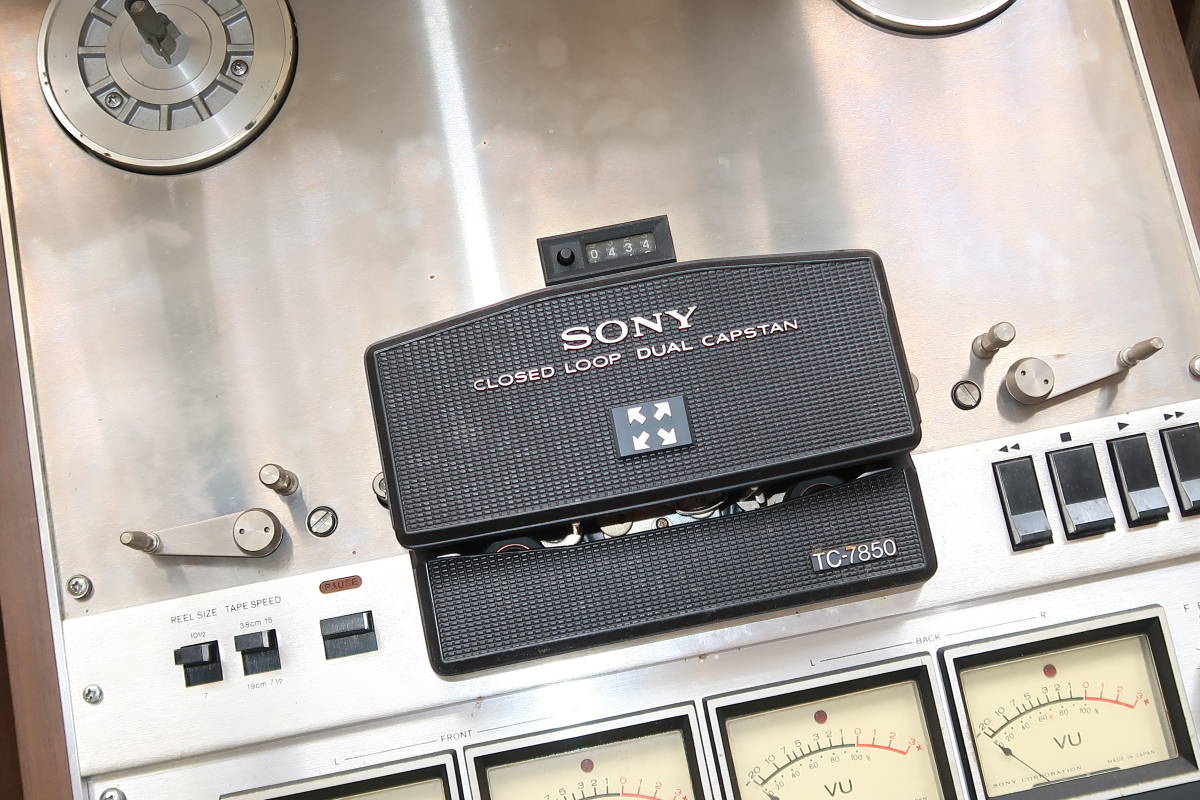 ソニー オープンリールデッキ TC-7850 テープレコーダー ジャンク品