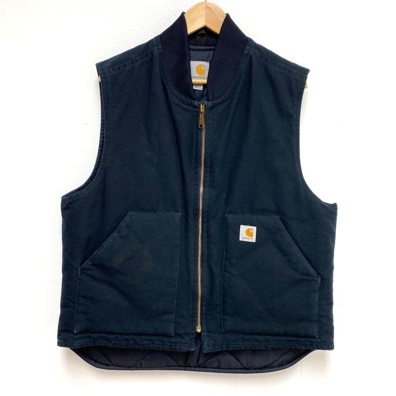 カーハート DUCK WORK VEST ダック ワーク ベスト 中綿 キルティング
