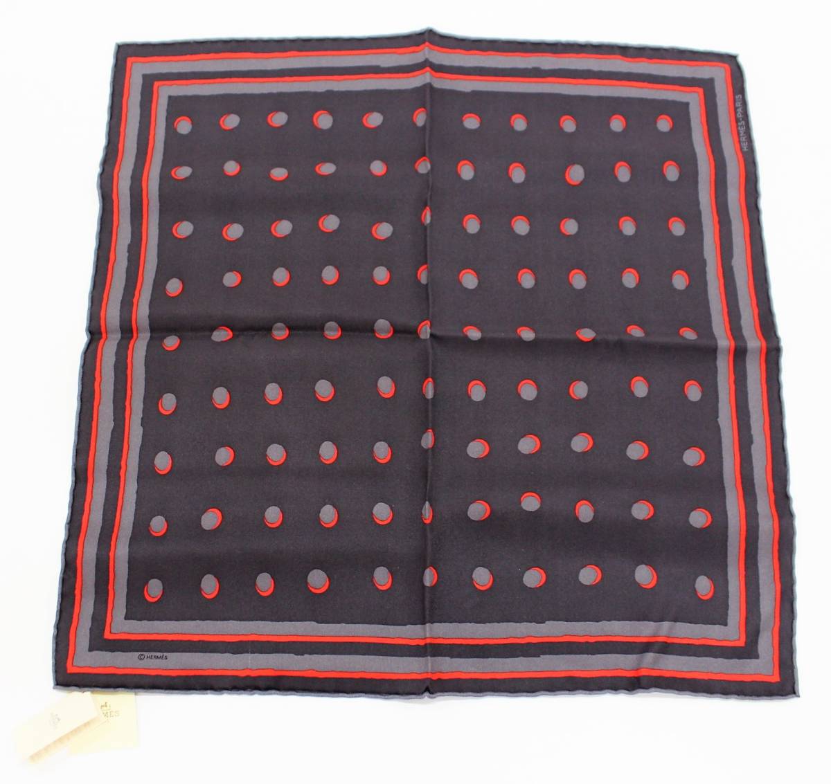 Y5201＃◇未使用品◇エルメス スカーフ カレ40 シルク100％ フランス製
