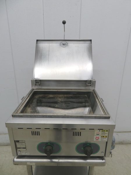 E506◇タニコー◇卓上餃子グリラー TCZ-6060G LPガス 600×600×280