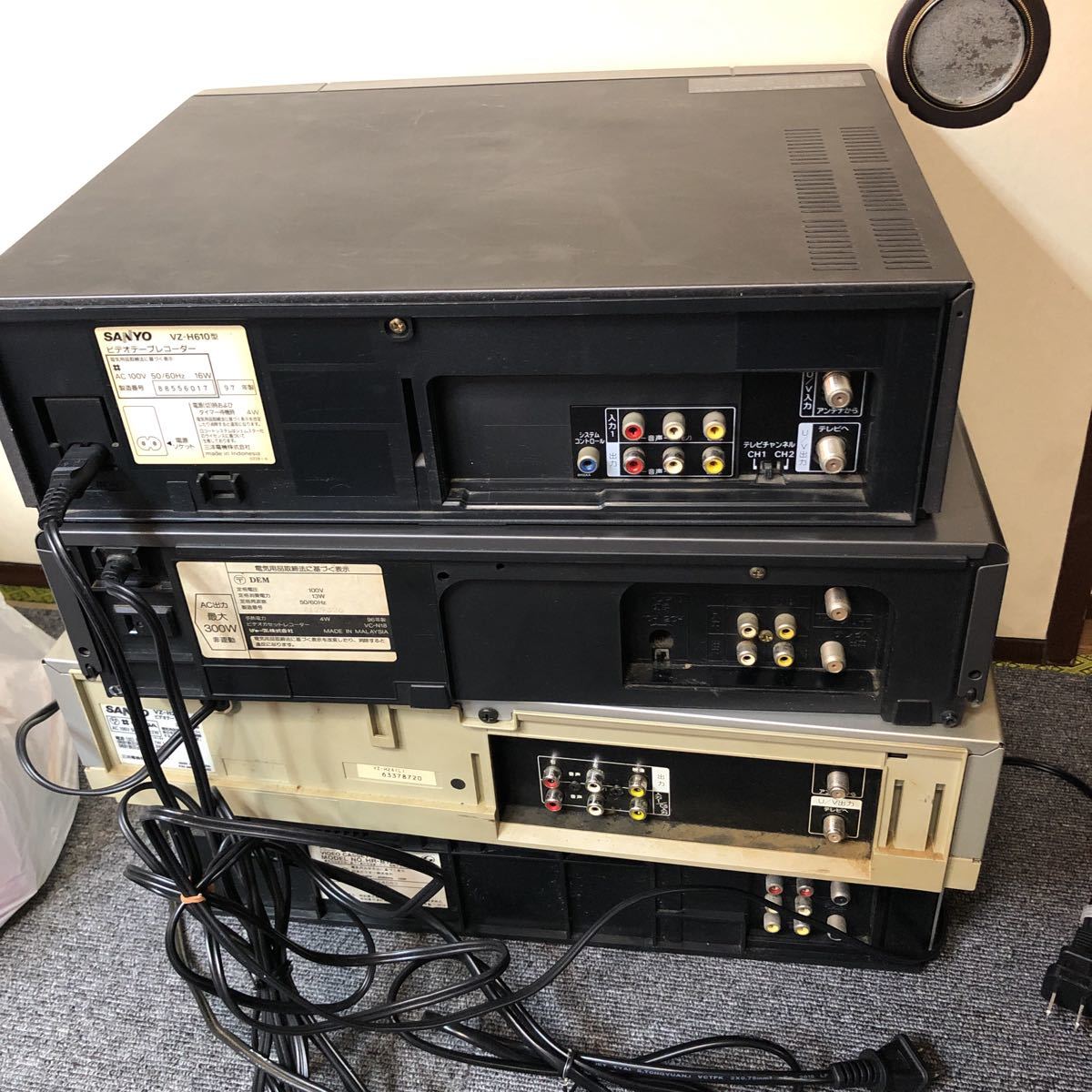 その他 SANYO VZ-H24(L) SANYO VHSビデオデッキ VZ-H24 - メルカリ