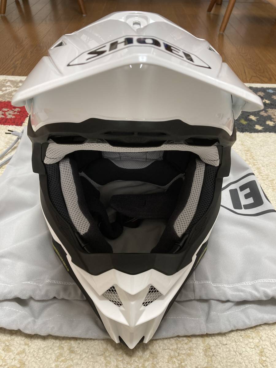SHOEI オフロードヘルメット VFX-WR ホワイト size L 【公式通販】