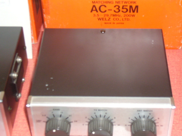 WELZ】 SP-15M AC-35M POWER アンテナチューナー マッチング