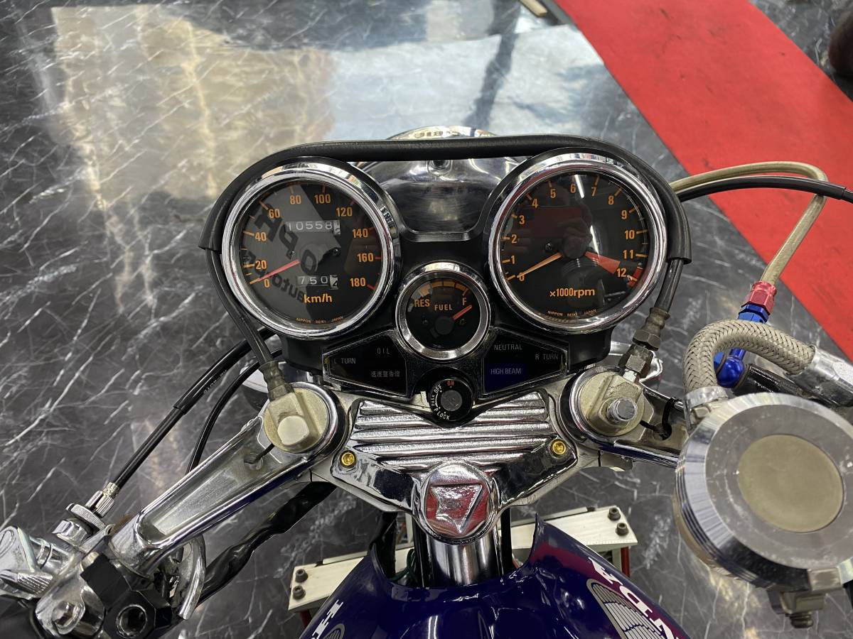 cbx400f 国内 メーター セット 国内 ジャンク