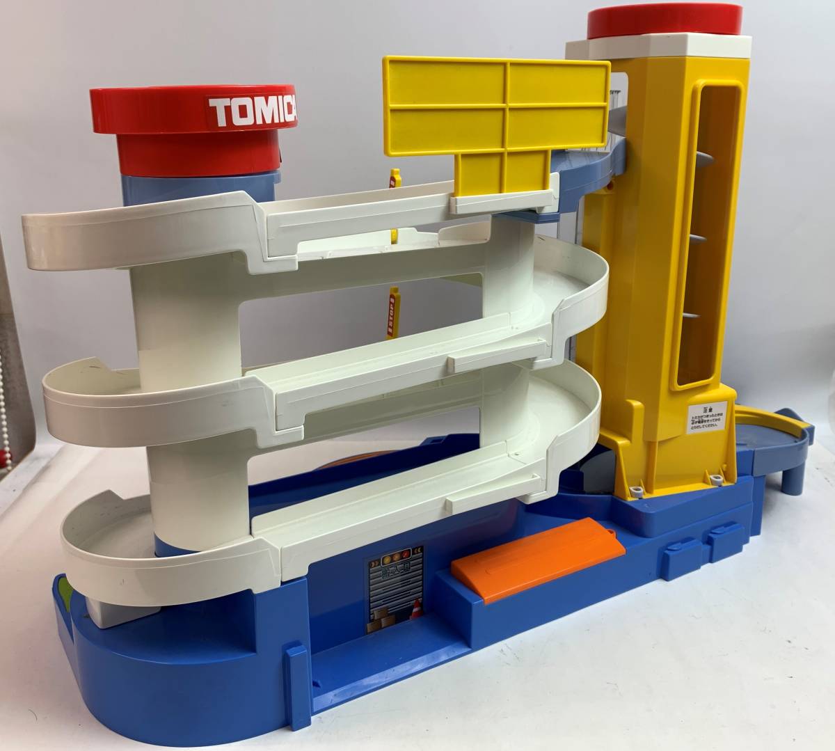 現状品 トミカ スーパーオートトミカビル ギミック整備ボックス